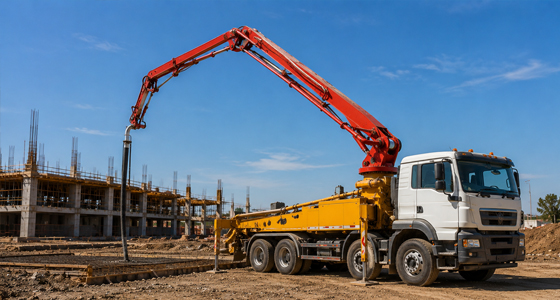 Concrete pumping